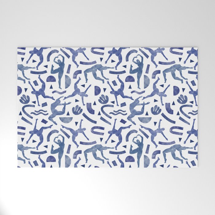 Simple shapes of women Welcome Mat Gallery Image 1