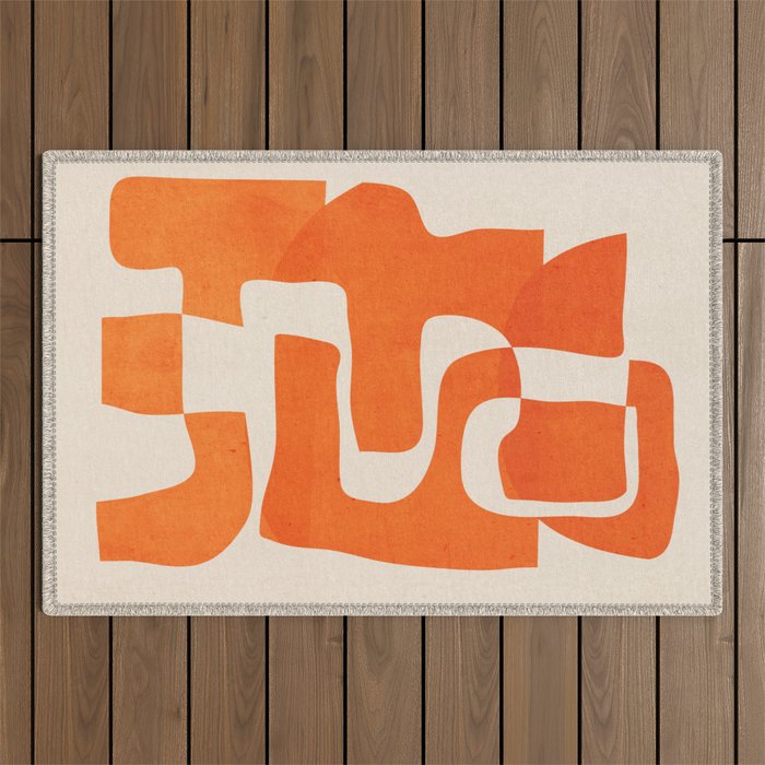 Abstract Art 55/7 Outdoor Rug Gallery Image 1