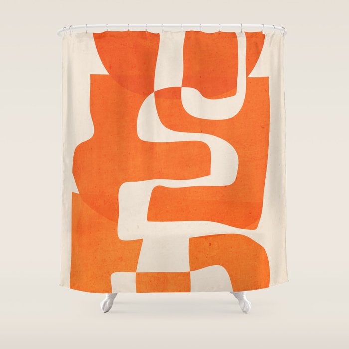 Abstract Art 55/7 Shower Curtain Gallery Image 1