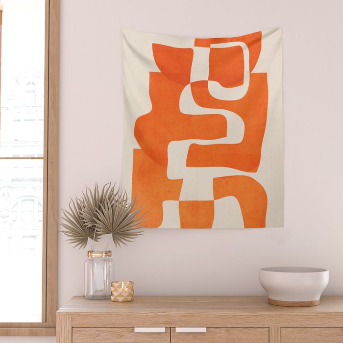 Abstract Art 55/7 Wall Tapestry Gallery Image 2