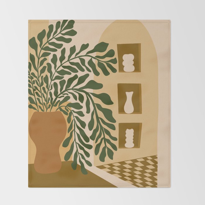 Still Life 2 Throw Blanket Gallery Image 2