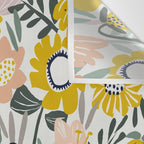 Cozy collection: mix and match happy florals Flower love 1 Wall Tapestry Gallery Image 3