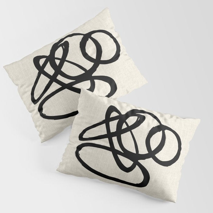 Converging Orbit Pillow Sham Gallery Image 3