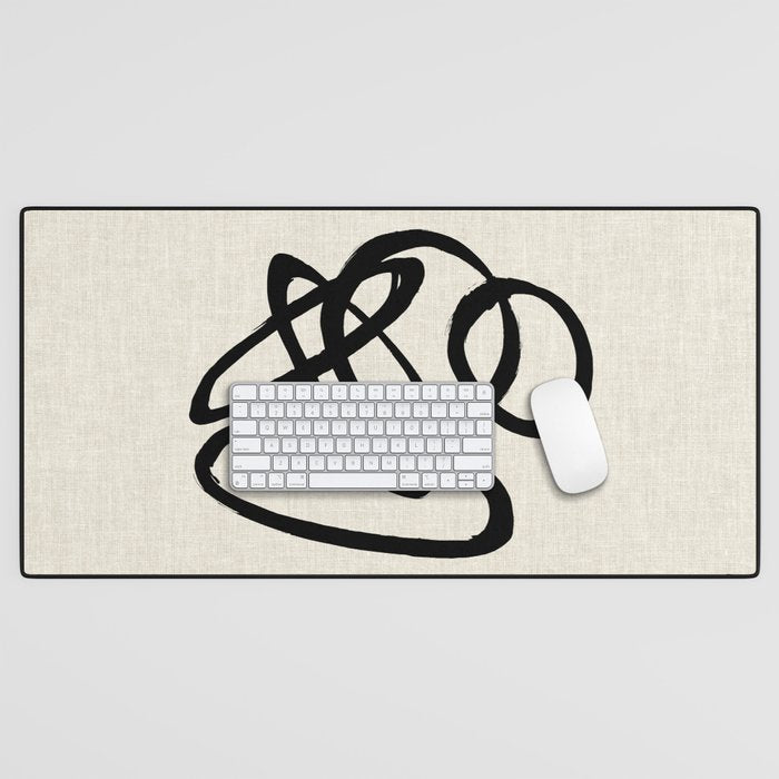 Converging Orbit Desk Mat Gallery Image 1