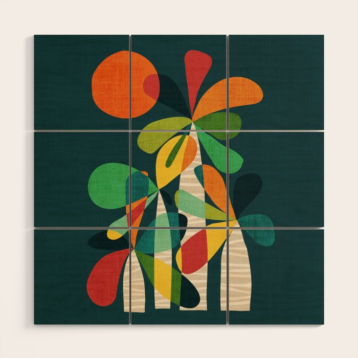 Palma Wood Wall Art Gallery Image 1