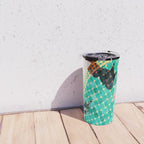 Chai, India Culture & People Painting, Exotic Travel Places Tea Bohemian Colorful Morocco Turkish Travel Mug Gallery Image 4