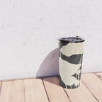 Minimal Abstract Poppy Flower 5 Travel Mug Gallery Image 4