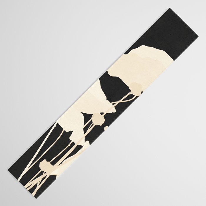 Minimal Abstract Poppy Flower 5 Table Runner Gallery Image 3
