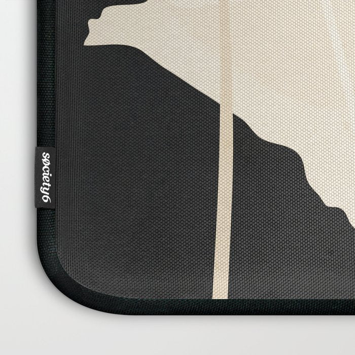 Minimal Abstract Poppy Flower 5 Laptop Sleeve Gallery Image 3