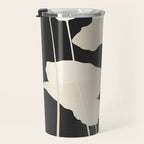 Minimal Abstract Poppy Flower 5 Travel Mug Gallery Image 3