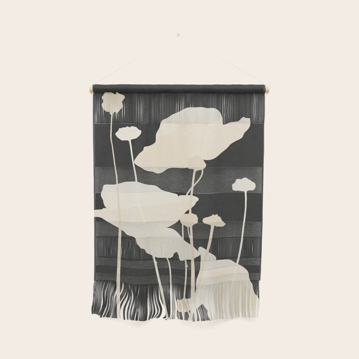 Minimal Abstract Poppy Flower 5 Wall Hanging Gallery Image 1
