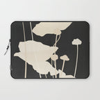 Minimal Abstract Poppy Flower 5 Laptop Sleeve Gallery Image 1