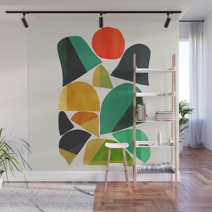Mountains as the giants Wall Mural Gallery Image 1