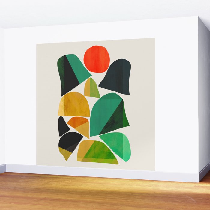 Mountains as the giants Wall Mural Gallery Image 2