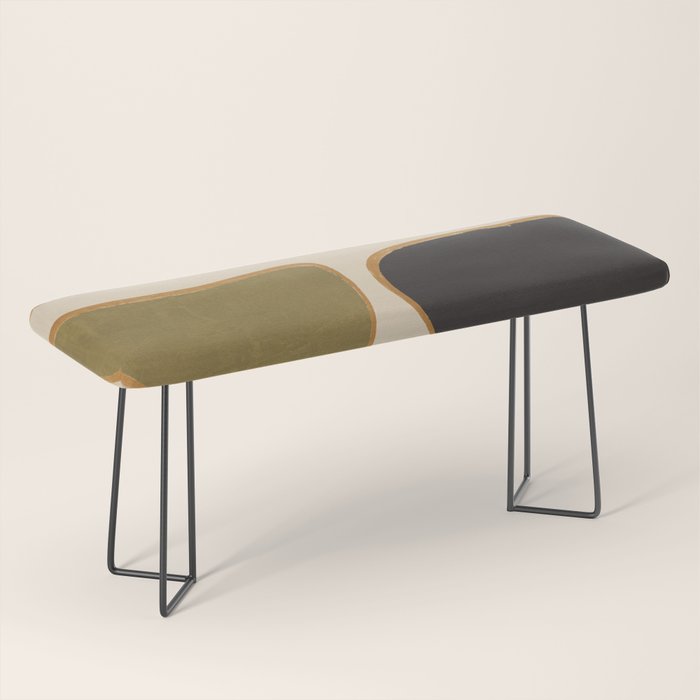 Modern Abstract Minimal Shapes 123 Bench Gallery Image 1