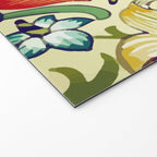 William Morris Garden Lily Floral Print Welcome Mat Gallery Image 2