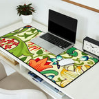William Morris Garden Lily Floral Print Desk Mat Gallery Image 2