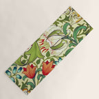 William Morris Garden Lily Floral Print Yoga Mat Gallery Image 1