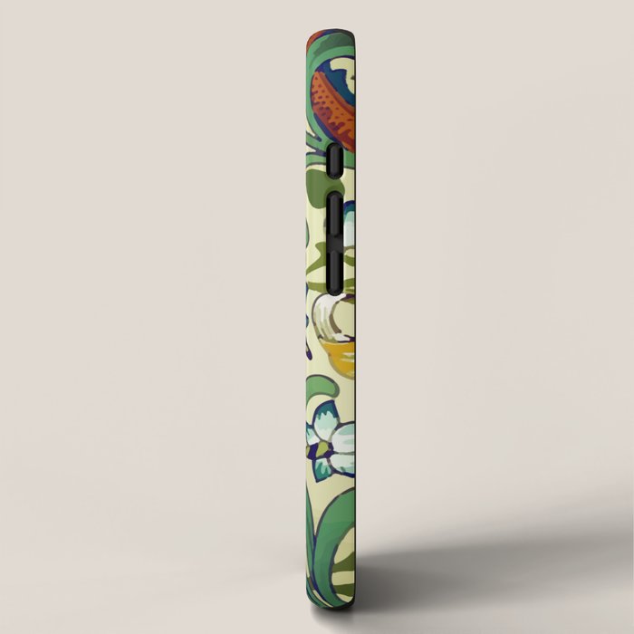 William Morris Garden Lily Floral Print iPhone Case Gallery Image 2