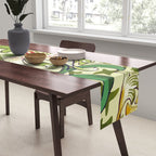 William Morris Garden Lily Floral Print Table Runner Gallery Image 2
