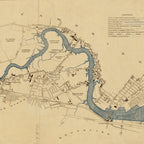 Vintage Map of The Charles River (1894) Coffee Mug Gallery Image 2