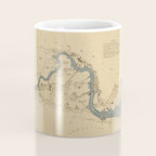 Vintage Map of The Charles River (1894) Coffee Mug Gallery Image 4