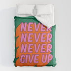 Never, Never Give Up Duvet Cover Gallery Image 6