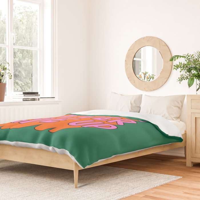 Never, Never Give Up Duvet Cover Gallery Image 2