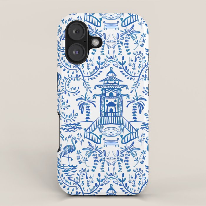 Coastal Chinoiserie  iPhone Case Gallery Image 1