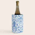 Coastal Chinoiserie  Wine Chiller Gallery Image 2