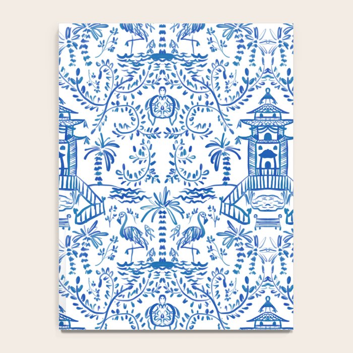 Coastal Chinoiserie  Notebook Gallery Image 4