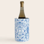 Coastal Chinoiserie  Wine Chiller Gallery Image 3