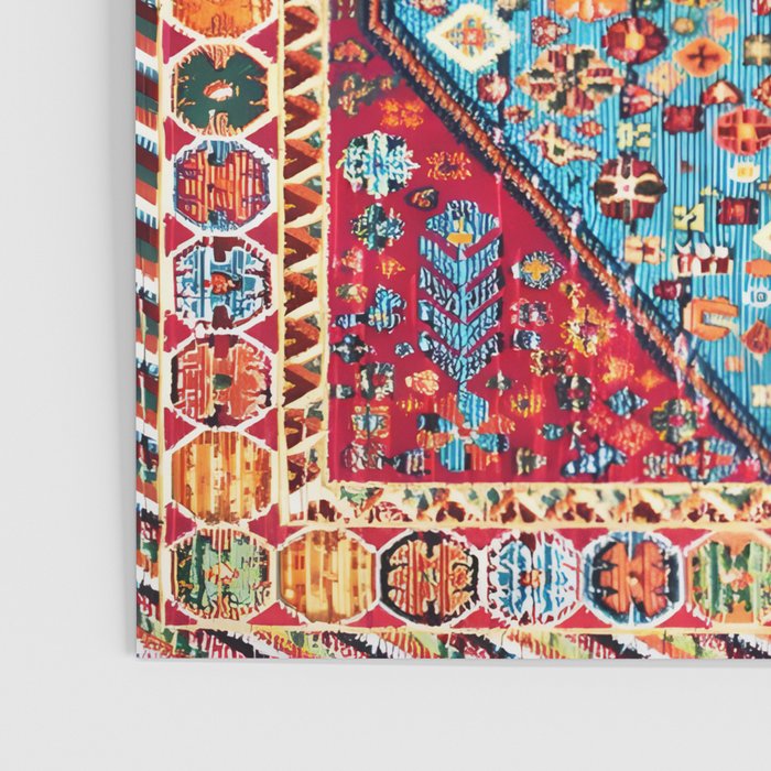 Colorful Kaleidoscope: Vintage Bohemian Moroccan Art Poster Gallery Image 3