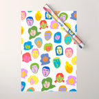 Everyday People Wrapping Paper Gallery Image 1