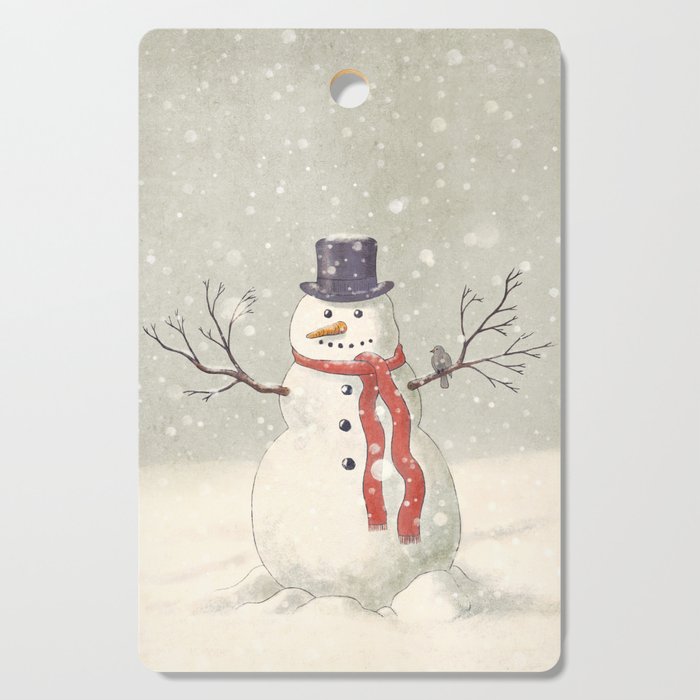 The Snowman  Cutting Board Gallery Image 1