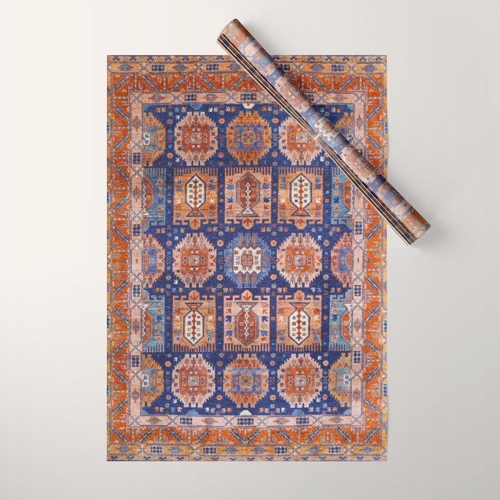 Bejewelled Winter Crystal Wrapping Paper Gallery Image 1