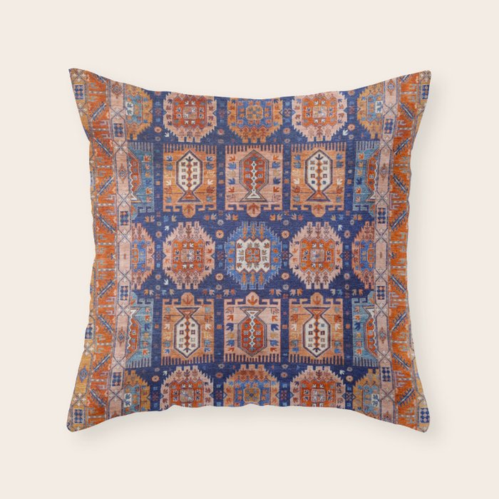 Bejewelled Winter Crystal Throw Pillow Gallery Image 1