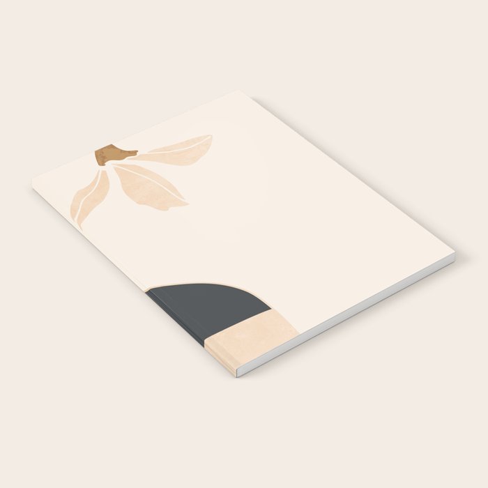 Minimal Abstract Art Vase Flower 3a Notebook Gallery Image 1