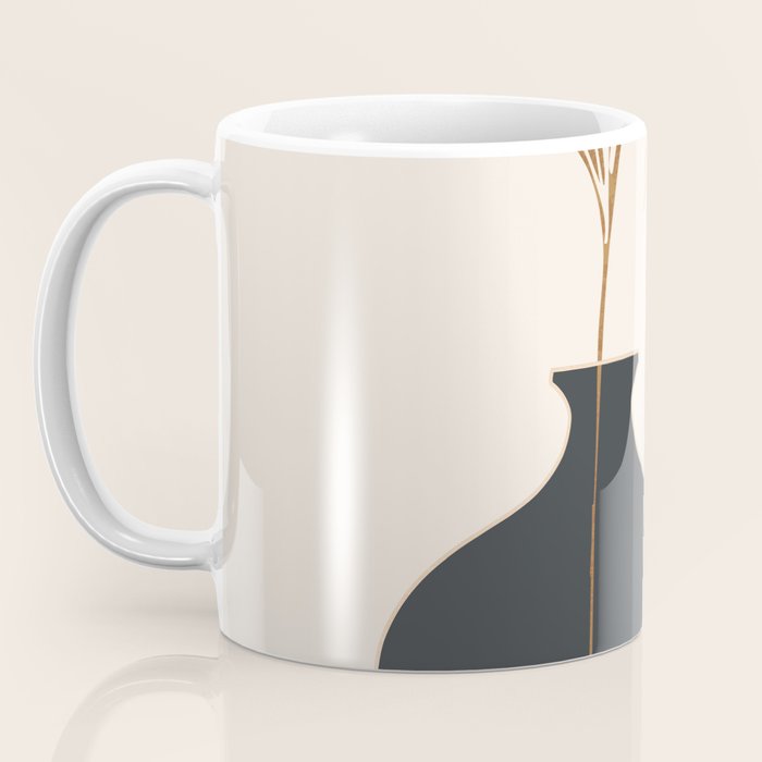 Minimal Abstract Art Vase Flower 3a Coffee Mug Gallery Image 3