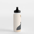 Minimal Abstract Art Vase Flower 3a Water Bottle Gallery Image 3