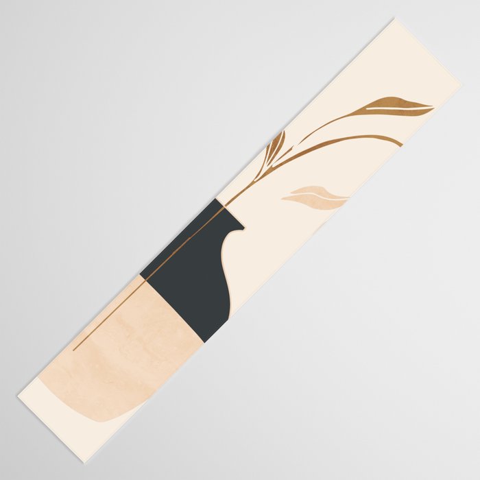 Minimal Abstract Art Vase Flower 3a Table Runner Gallery Image 3
