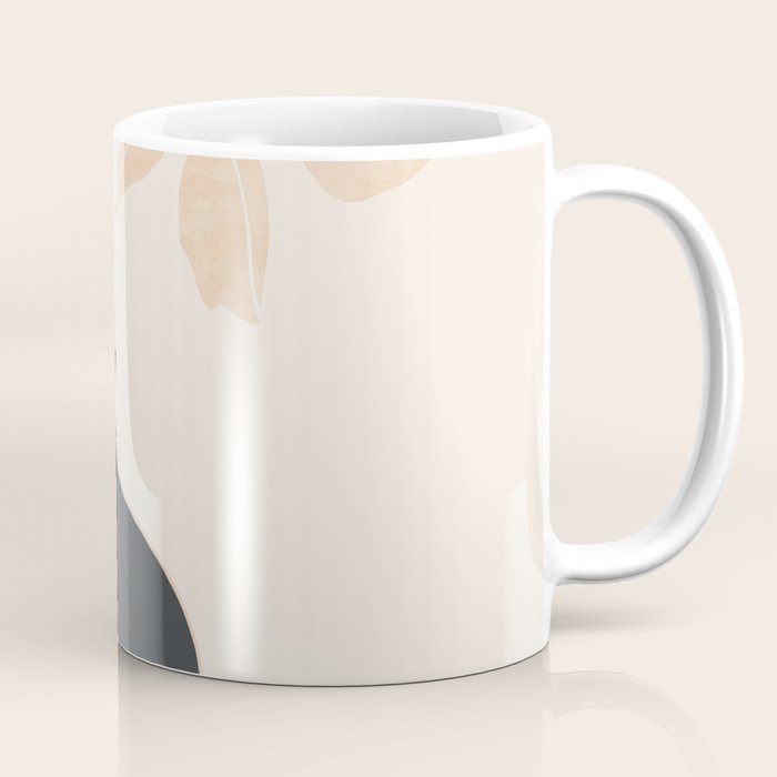 Minimal Abstract Art Vase Flower 3a Coffee Mug Gallery Image 1