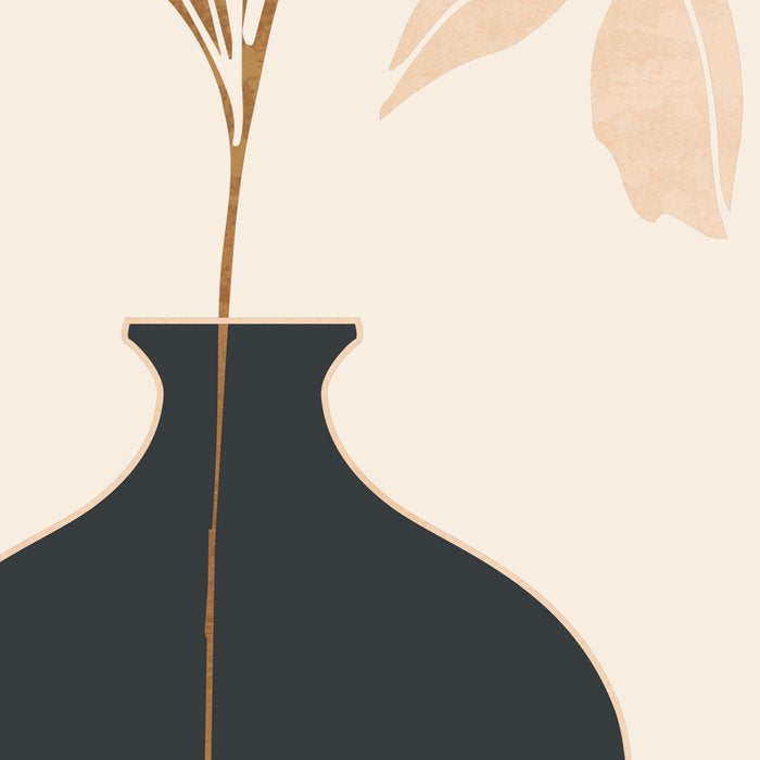 Minimal Abstract Art Vase Flower 3a Coffee Mug Gallery Image 2