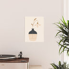 Minimal Abstract Art Vase Flower 3a Poster Gallery Image 2
