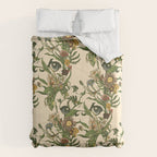 Botanical Pug Comforter Gallery Image 6