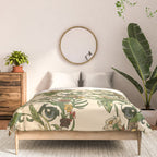 Botanical Pug Comforter Gallery Image 3