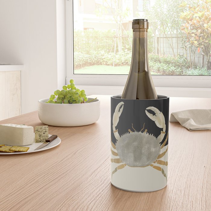 Minimalist Crab Wine Chiller Gallery Image 4