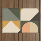 Mid Century 28B Outdoor Rug Gallery Image 1