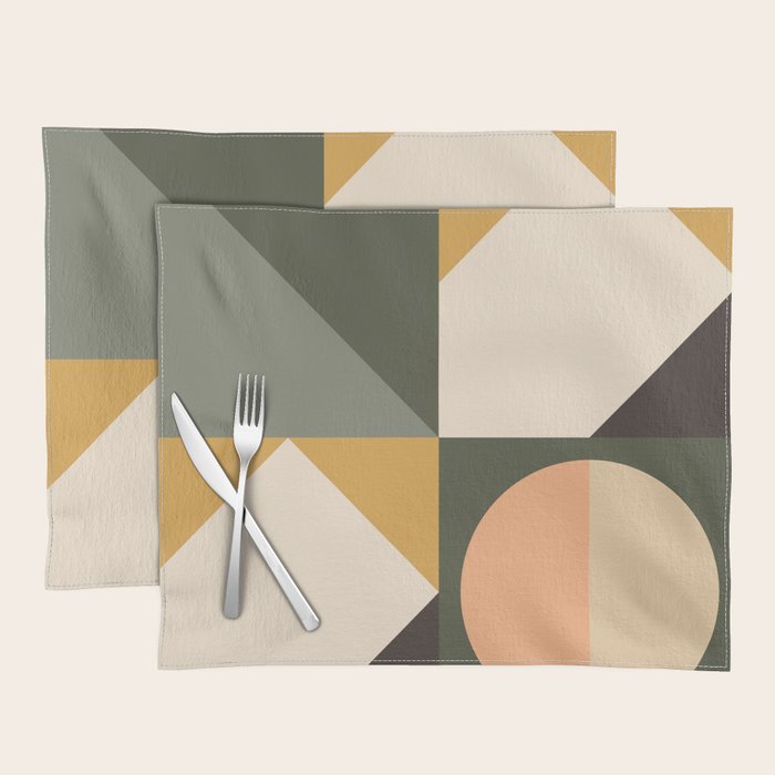 Mid Century 28B Placemat Gallery Image 1