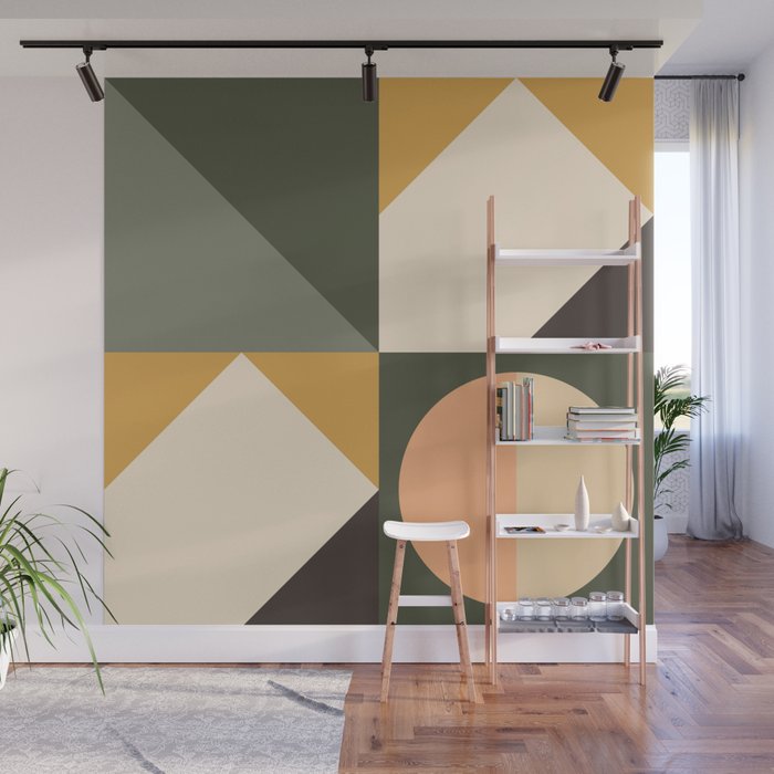 Mid Century 28B Wall Mural Gallery Image 1